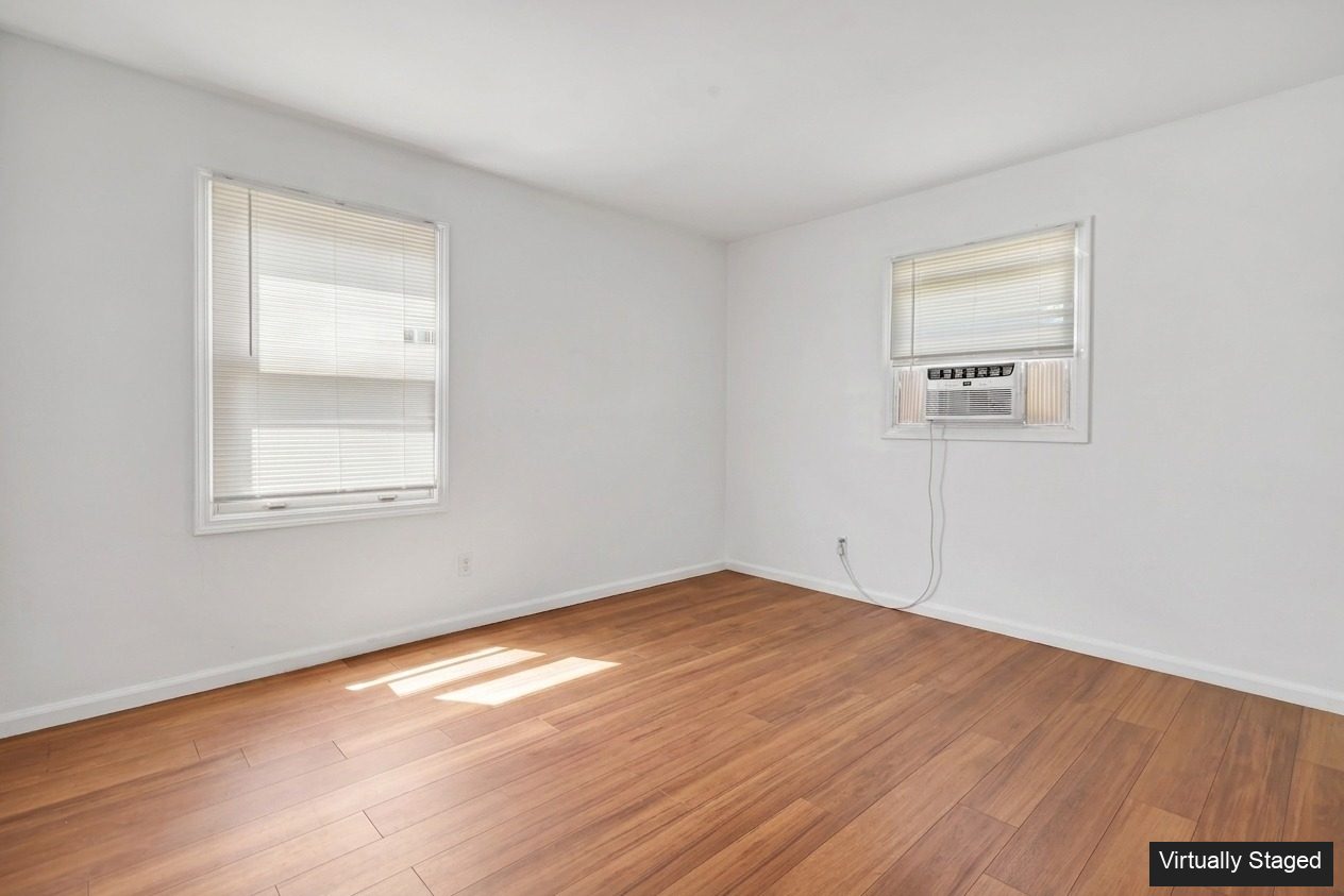 Bethel CT primary bedroom before virtual staging