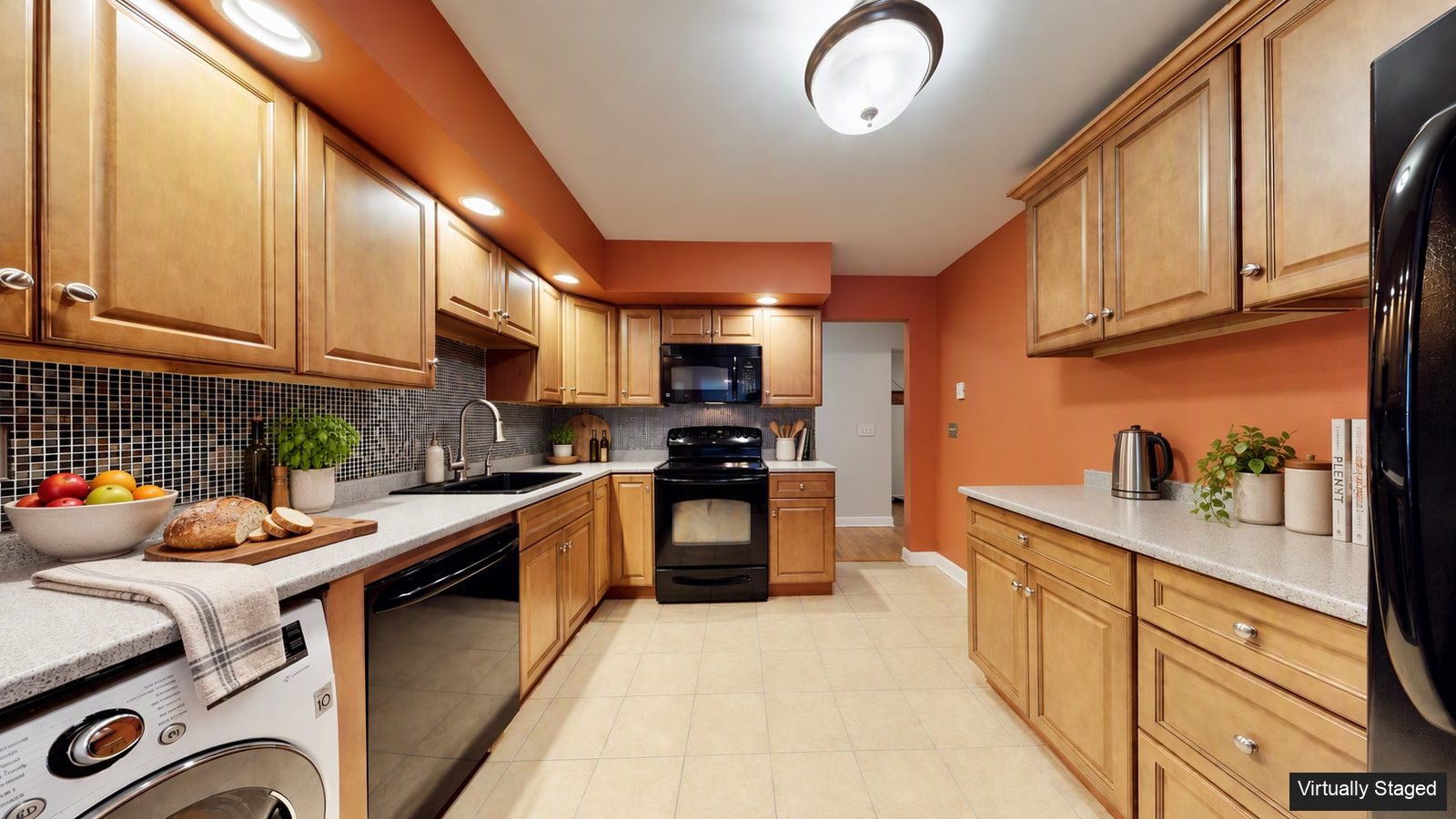 Stratford CT kitchen after virtual staging