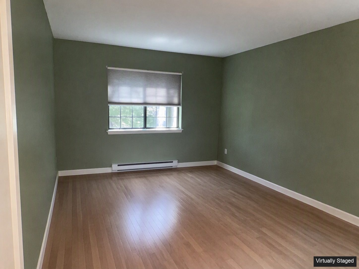 Stratford CT primary bedroom, another angle before virtual staging
