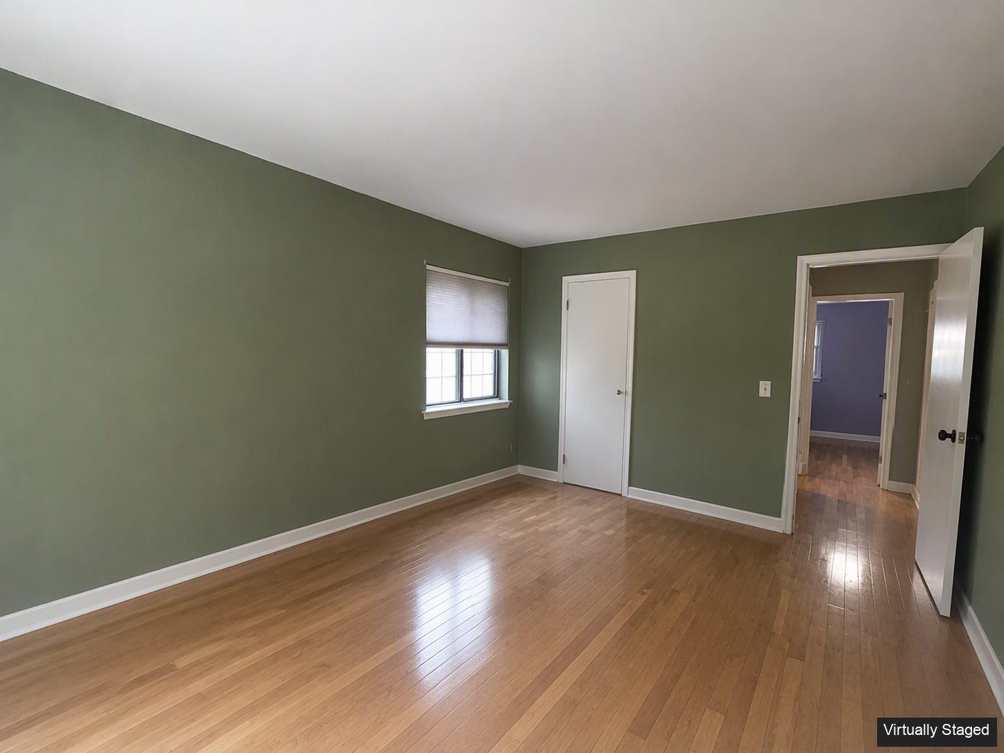Stratford CT primary bedroom before virtual staging