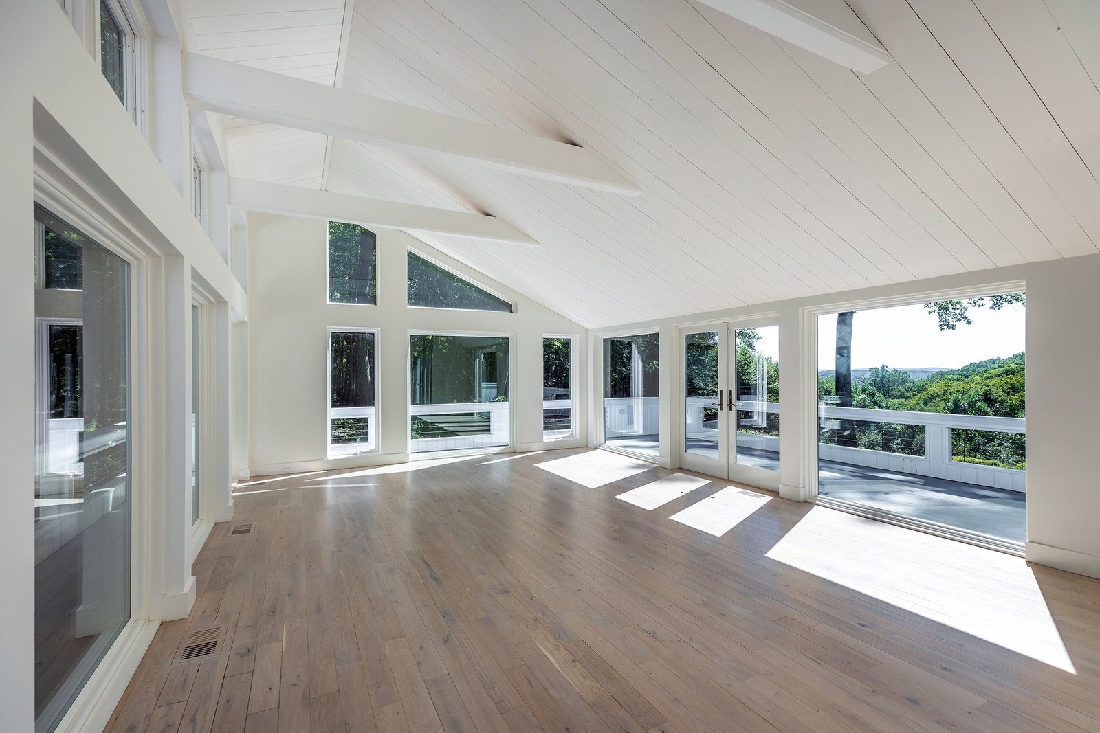 Washington CT family room, another angle before virtual staging